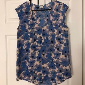 J.Crew Floral Blouse